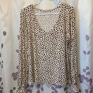 Maurice’s print top